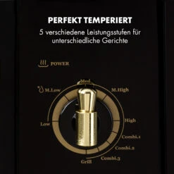 Victoria 20 Einbau-Mikrowelle, 20 L, 800 W, Grill: 1000 W, Schwarz 14 Victoria 20 Einbau-Mikrowelle, 20 L, 800 W, Grill: 1000 W, Schwarz -Küche Zu Hause 10032591 de 0005 logo