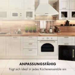 Victoria 20 Einbau-Mikrowelle, 20 L, 800 W, Grill: 1000 W, Elfenbein -Küche Zu Hause 10032592 de 0003 logo