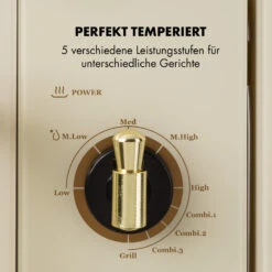 Victoria 20 Einbau-Mikrowelle, 20 L, 800 W, Grill: 1000 W, Elfenbein -Küche Zu Hause 10032592 de 0005 logo