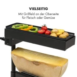 Appenzell Peak Raclette Mit Grill 1000W Thermostatschalter Schwarz -Küche Zu Hause 10032694 de 0004 logo