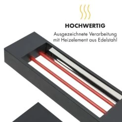 Appenzell Peak Raclette Mit Grill 1000W Thermostatschalter Schwarz -Küche Zu Hause 10032694 de 0006 logo
