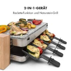 Prime-Rib Raclettegrill 8 Pers. 1500 W Natursteinplatte Edelstahl Holz 10 Prime-Rib Raclettegrill 8 Pers. 1500 W Natursteinplatte Edelstahl Holz -Küche Zu Hause 10032695 de 0004 logo