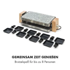 Prime-Rib Raclettegrill 8 Pers. 1500 W Natursteinplatte Edelstahl Holz 12 Prime-Rib Raclettegrill 8 Pers. 1500 W Natursteinplatte Edelstahl Holz -Küche Zu Hause 10032695 de 0006 logo