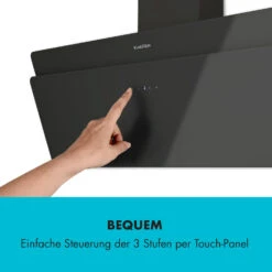 Aurica 90 Dunstabzugshaube, 90 Cm, Wandanbau, 165 W, Schwarz 17 Aurica 90 Dunstabzugshaube, 90 Cm, Wandanbau, 165 W, Schwarz -Küche Zu Hause 10032766 de 0008 logo