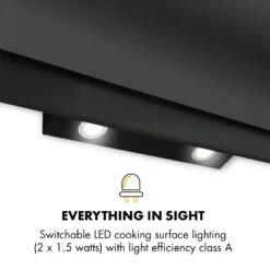 Aurica 90 Dunstabzugshaube, 90 Cm, Wandanbau, 165 W, Schwarz 16 Aurica 90 Dunstabzugshaube, 90 Cm, Wandanbau, 165 W, Schwarz -Küche Zu Hause 10032766 uk 0007 logo