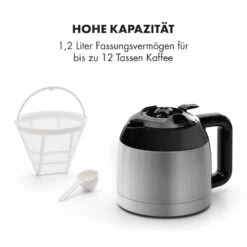 Kaffeemaschine Arabica 800W EasyTouch Control Silber/schwarz -Küche Zu Hause 10032772 de 0006 logo