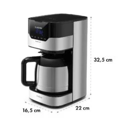 Kaffeemaschine Arabica 800W EasyTouch Control Silber/schwarz -Küche Zu Hause 10032772 yy 0007 logo
