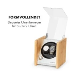 Hanoi 2 Uhrenbeweger, 2 Uhren, 3 Geschwindigkeiten, 4 Modi, Bambus -Küche Zu Hause 10032797 de 0003 logo