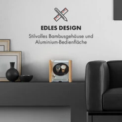 Hanoi 2 Uhrenbeweger, 2 Uhren, 3 Geschwindigkeiten, 4 Modi, Bambus -Küche Zu Hause 10032797 de 0005 logo