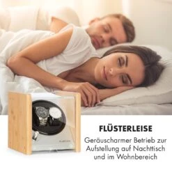 Hanoi 2 Uhrenbeweger, 2 Uhren, 3 Geschwindigkeiten, 4 Modi, Bambus -Küche Zu Hause 10032797 de 0006 logo