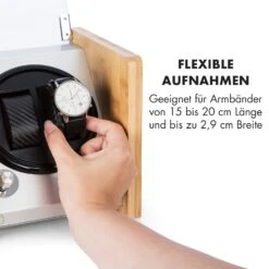 Hanoi 2 Uhrenbeweger, 2 Uhren, 3 Geschwindigkeiten, 4 Modi, Bambus -Küche Zu Hause 10032797 de 0007 logo