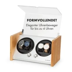 Hanoi 4 Uhrenbeweger, 4 Uhren, 3 Geschwindigkeiten, 4 Modi, Bambus -Küche Zu Hause 10032798 de 0003 logo