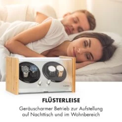 Hanoi 4 Uhrenbeweger, 4 Uhren, 3 Geschwindigkeiten, 4 Modi, Bambus -Küche Zu Hause 10032798 de 0006 logo