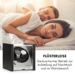 Tokyo 2 Uhrenbeweger, 2 Uhren, 3 Geschwindigkeiten, 4 Modi, Schwarz -Küche Zu Hause 10032799 de 0006 logo