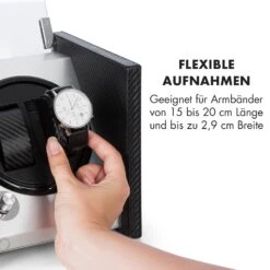 Tokyo 2 Uhrenbeweger, 2 Uhren, 3 Geschwindigkeiten, 4 Modi, Schwarz -Küche Zu Hause 10032799 de 0007 logo