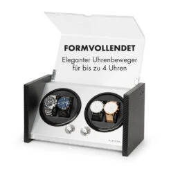 Tokyo 4 Uhrenbeweger, 4 Uhren, 3 Geschwindigkeiten, 4 Modi, Schwarz -Küche Zu Hause 10032800 de 0003 logo