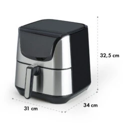 AeroVital Deluxe Heißluftfritteuse 1700W 5,4 Liter Edelstahl -Küche Zu Hause 10032849 yy 0010 logo