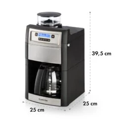 Aromatica II Duo Kaffeemaschine, Integriertes Mahlwerk, 1,25 L Silber 21 Aromatica II Duo Kaffeemaschine, Integriertes Mahlwerk, 1,25 L Silber -Küche Zu Hause 10032865 yy 0011 logo Klarstein Aromatica II Duo Kaffeemaschine schwarz