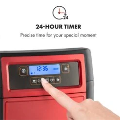 Aromatica II Duo Kaffeemaschine, Integriertes Mahlwerk, 1,25 L, Rot -Küche Zu Hause 10032866 yy 0005 logo Klarstein Aromatica II Duo Kaffeemaschine rot