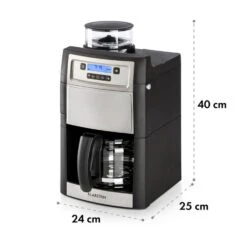 Aromatica II Kaffeemaschine, Mahlwerk, 1,25 L, Silber -Küche Zu Hause 10032872 yy 0011 logo Klarstein Aromatica II Kaffeemaschine silber