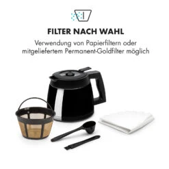 Aromatica II Thermo Kaffeemaschine, Mahlwerk, 1,25 L, Schwarz -Küche Zu Hause 10032876 de 0004 logo