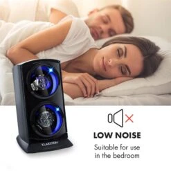 St. Gallen Premium Uhrenbeweger 2 Uhren 4 Geschwindigkeiten 14 St. Gallen Premium Uhrenbeweger 2 Uhren 4 Geschwindigkeiten -Küche Zu Hause 10032887 yy 0006 logo Klarstein St Gallen Premium Uhrenbeweger schwarz reedit