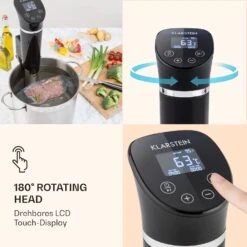 Quickstick Flex 1300W 3D Circulating 0-95 °C IPX7 Timer Schwarz 13 Quickstick Flex 1300W 3D Circulating 0-95 °C IPX7 Timer Schwarz -Küche Zu Hause 10032905 de 0004 logo