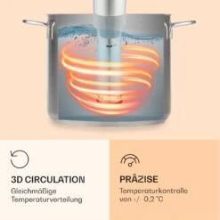 Quickstick Flex 1300W 3D Circulating 0-95 °C IPX7 Timer Silber -Küche Zu Hause 10032906 de 0005 logo