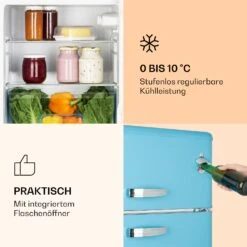 Irene Kühl- & Gefrierkombination 85 Liter Retro-Design 8 Irene Kühl- & Gefrierkombination 85 Liter Retro-Design -Küche Zu Hause 10032981 de 0003 logo