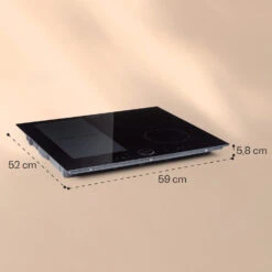 Delicatessa 60 Hybrid Einbaukochfeld Induktion 4 Zonen 7000W Glas 11 Delicatessa 60 Hybrid Einbaukochfeld Induktion 4 Zonen 7000W Glas -Küche Zu Hause 10033022 yy 0006 logo