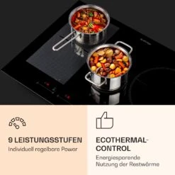 Delicatessa 77 Hybrid Einbaukochfeld Induktion 4 Zonen 7000W -Küche Zu Hause 10033023 de 0005 logo