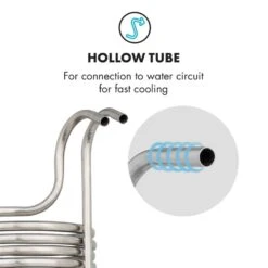 Chiller 12 Eintauchkühler Ø21,5 Cm 18 Schleifen 304 Edelstahl 7 Chiller 12 Eintauchkühler Ø21,5 Cm 18 Schleifen 304 Edelstahl -Küche Zu Hause 10033082 yy 0004 logo Klarstein Chiller 12 Eintauchkuehler 18 Schleifen