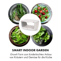 GrowIt Farm Smart Indoor Garden 28 Pflanzen 48W LED 8 Liter 15 GrowIt Farm Smart Indoor Garden 28 Pflanzen 48W LED 8 Liter -Küche Zu Hause 10033115 de 0004 logo