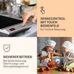 MisterCook Kochplatte Infrarot 2000W 90-650°C Abschalttimer 9 MisterCook Kochplatte Infrarot 2000W 90-650°C Abschalttimer -Küche Zu Hause 10033281 de 0004 logo