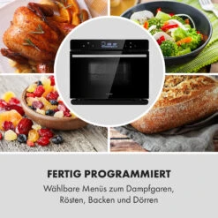 MasterFresh Dampfbackofen 230°C 24l Touch-Bedienfeld Schwarz 17 MasterFresh Dampfbackofen 230°C 24l Touch-Bedienfeld Schwarz -Küche Zu Hause 10033284 de 0007 logo