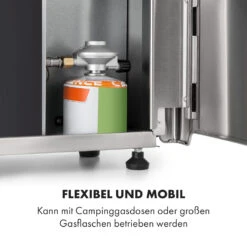 Crossfire Vertikaler Gasgrill 800°C Infrarot-Brenner 12.000 BTU Silber -Küche Zu Hause 10033288 de 0004 logo