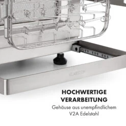 Crossfire Vertikaler Gasgrill 800°C Infrarot-Brenner 12.000 BTU Silber -Küche Zu Hause 10033288 de 0009 logo