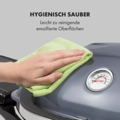 Parforce Duo Gasgrill 2 Brenner 4,4kW 15000BTU 300°C Grau -Küche Zu Hause 10033297 de 0006 logo