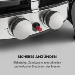 Parforce Duo Gasgrill 2 Brenner 4,4kW 15000BTU 300°C Grau -Küche Zu Hause 10033297 de 0007 logo
