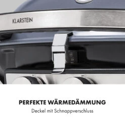Parforce Duo Gasgrill 2 Brenner 4,4kW 15000BTU 300°C Grau -Küche Zu Hause 10033297 de 0008 logo