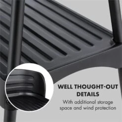 Porterhouse Elektrogrill 2200W Antihaft-Grillfläche Schwarz -Küche Zu Hause 10033322 yy 0005 logo Klarstein Porterhouse Elektrogrill 2200W schwarz