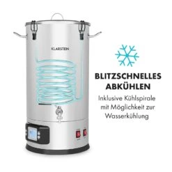 Maischfest Maischekessel 5 Teile 1500/3000W 30l LCD Edelstahl -Küche Zu Hause 10033340 de 0005 logo