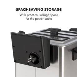 Family Fry Fritteuse 3000W Oil Drain Technology Edelstahl Silber 16 Family Fry Fritteuse 3000W Oil Drain Technology Edelstahl Silber -Küche Zu Hause 10033342 yy 0009 logo Klarstein Family Fry Fritteuse 3000W silber