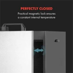 Flintstone Steel Räucherofen 1600 W Integriertes Thermometer Edelstahl -Küche Zu Hause 10033372 yy 0005 logo Klarstein Flintstone Steel Raeucherofen Edelstahl