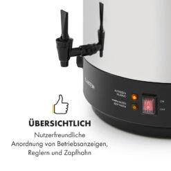 KonfiStar 40 Einkochautomat Getränkespender 2500W 40L Edelstahl 15 KonfiStar 40 Einkochautomat Getränkespender 2500W 40L Edelstahl -Küche Zu Hause 10033524 de 0006 logo