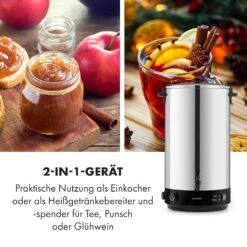 KonfiStar 60 Einkochautomat Getränkespender 2500W 60L 110°C 120min 16 KonfiStar 60 Einkochautomat Getränkespender 2500W 60L 110°C 120min -Küche Zu Hause 10033526 de 0007 logo