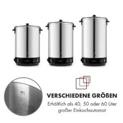 KonfiStar 60 Einkochautomat Getränkespender 2500W 60L 110°C 120min 18 KonfiStar 60 Einkochautomat Getränkespender 2500W 60L 110°C 120min -Küche Zu Hause 10033526 de 0009 logo