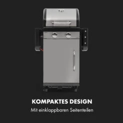 Gazooka 2.0T Gas BBQ Grill 2x3kW Brenner Edelstahl -Küche Zu Hause 10033532 de 0003 logo