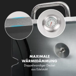 Gazooka 2.0T Gas BBQ Grill 2x3kW Brenner Edelstahl -Küche Zu Hause 10033532 de 0007 logo