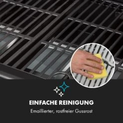 Gazooka 3.0T BBQ Grill 3x3kW Brenner 4 Rollen Edelstahl -Küche Zu Hause 10033533 de 0010 logo